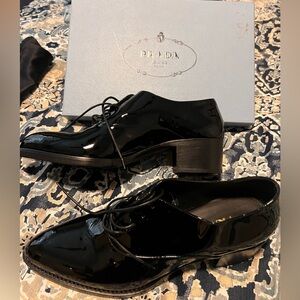 Prada Black Patent Leather